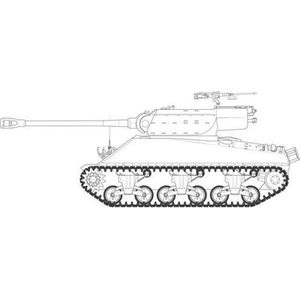 1:35 Airfix 1356 M36B1 GMC Tank Destroyer (U.S. Army) Plastic Modelbouwpakket