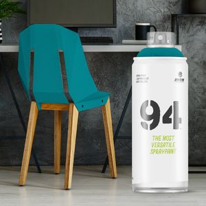 MTN94 Turquoise spuitverf - 400ml lage druk en matte afwerking