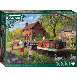 Jumbo - Falcon - Countryside Locks - 1000 stukjes puzzel - Legpuzzel