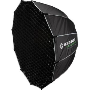 Bresser Softbox - Quick Lock Parabolische Softbox - Diameter 120 cm - Incl. Honeycomb Grid en Bowens Mount