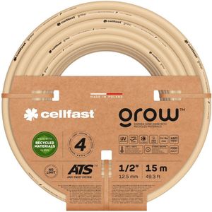 Cellfast GROW - 4-laags tuinslang 1/2"" - 15 m - UV-bestendig