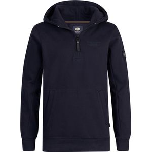 Petrol Industries - Jongens Comfortabele Hoodie Coffman - Blauw - Maat 140