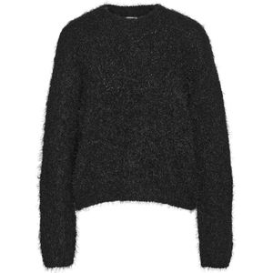 Noisy May NMSassy L/S O-neck knit NOOS Gebreide trui zwart M