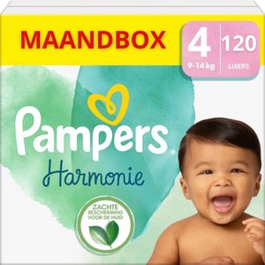 Pampers Harmonie Maat 4 - 120 Luiers Maandbox