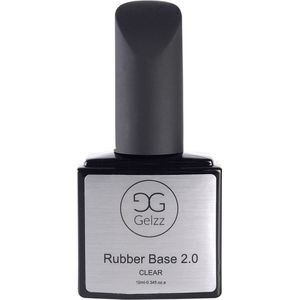 Gelzz Rubber Base 2.0 Clear - - - 10ml - Vegan