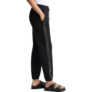 Liu Jo Dames Broek Zwart TA5051-FS000/22222 Ecs Pant.Felpa Lungo