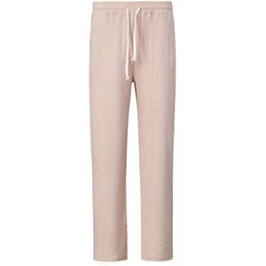 Nivard Linnen Broek Heren - Zomerbroek - Volwassenen - Lange Broek - Pantalon - Strandbroek - Zomer - Ibiza Stijl - Khaki - Maat XXL