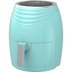 TurboTronic - Digitale Airfryer - Heteluchtfriteuse - 3.5L - Zwart - AF11D - Turquoise