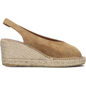 Viguera 2127 Espadrilles - Met Sleehak - Dames - Bruin - Maat 36