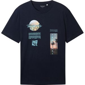 TOM TAILOR photoprint t-shirt Heren T-shirt - Maat M