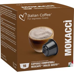Italian Coffee - Mokaccino Italiano - 16x stuks - Dolce Gusto compatibel