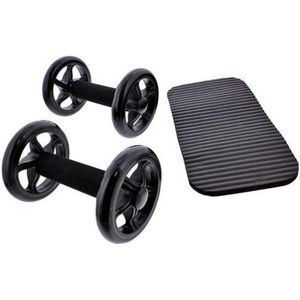 Q4Life Core training Wielen - Buikspier - Buikspierwiel - Push Up - Push Up Roller Bars