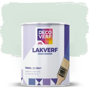 Decoverf lakverf witte saliegroen, 750ml