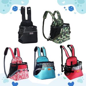 Hondenrugzak kattenrugzak voor kleine honden katten puppy's draagtas voorvak draagtas hondenrugzak transporttas met veel ruimte, multifunctioneel gevoel van veiligheid 1,8 kg (blauw)
