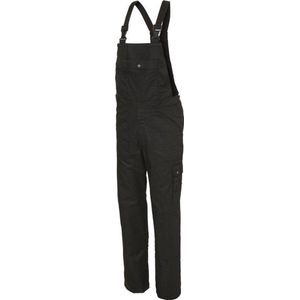 Ultimate Workwear - Amerikaanse Overall WANGEN (tuinbroek, BIB, bretelbroek) - polyester/katoen 245g/m2- Zwart