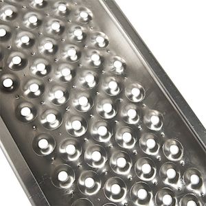 Datona® - Oprijplaat aluminium 200 cm rijplaat oprijgoot
