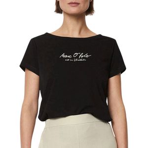 Marc O'Polo Logo Print T-shirt Vrouwen - Maat M