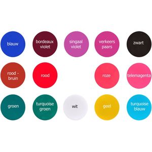 Polyurethaan / Epoxy kleurstof - Kleur: Rood, Maat: 250 gram