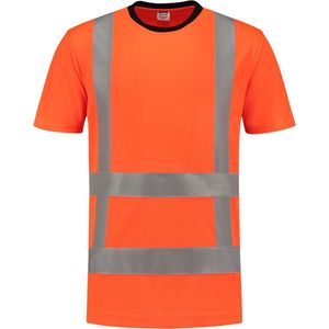 Tricorp T-shirt RWS Birdseye 103005 Fluor Oranje - Maat 3XL