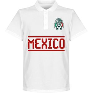 Mexico Team Polo - Wit - 4XL