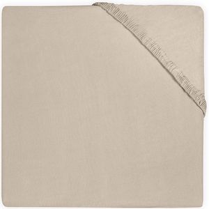 Jollein - Baby Hoeslaken Ledikant Jersey (Nougat) - Katoen - 60x120cm