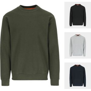 Vidar sweater - trui - trui lange mouwen - Herock - Dark Kaki - 3XL