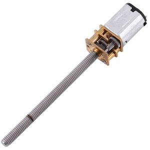 DC 12V 400 rpm Reductiemotor N20 Micro Elektrische Motor 16 mm Lengte as M4x55 mm Schroef Metal Gear Motor met Versnelling voor Mobiele Robot/Smart Cars Project