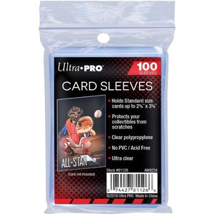 Ultra Pro Store Safe TCG Sleeves - 100 Sleeves - Clear - Ideal for Pokémon and Magic The Gathering Cards
