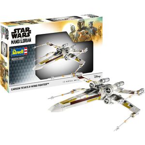 1:57 Revell 06790 Star Wars - The Mandalorian: Carson Teva's X-Wing Fighter Plastic Modelbouwpakket