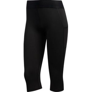 adidas Techfit Capri Legging - Sportbroeken - Black/White - Vrouwen