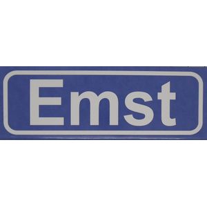 Koelkast magneet plaatsnaambord Emst.