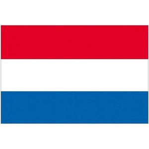 Vlag Nederland 149 x 85 cm - Vlaggenmast vlaggen - Nederlandse vlag voor buiten