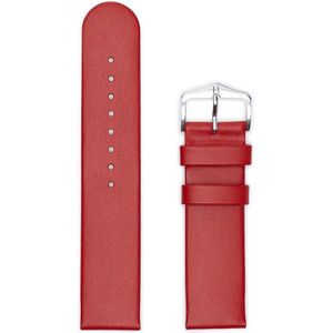 Hirsh Horlogeband -  Scandic Rood - Leer - 20 mm