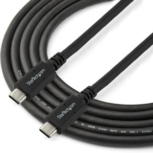 Cable USB C Startech USB315C5C6 Black