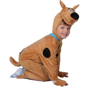 Scooby-doo Verkleedpak Hond Junior Katoen Bruin Maat 92-98