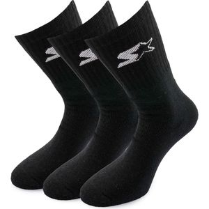 Socks starter sock men black 3-pack, 39-42