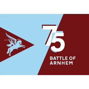 Airborne 75 Battle of Arnhem vlag 100x150 cm