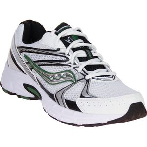 Saucony Ride Millennium Wit-Groene Sneaker