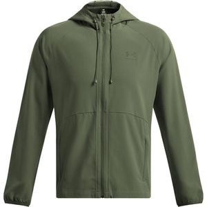 Under armour stretch woven jacket in de kleur groen.