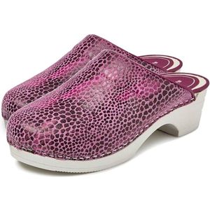 Bighorn 5030 Panter Fuchsia Medische Klompen Dames