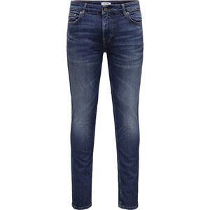 ONLY & SONS ONSWARP SKINNY BLUE 3229 JEANS NOOS Heren Jeans - Maat 30 X 32