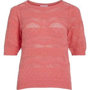 Vila Trui Vidazy New Boatneck 2/4 Knit Top/te 14106282 Dubarry Dames Maat - M