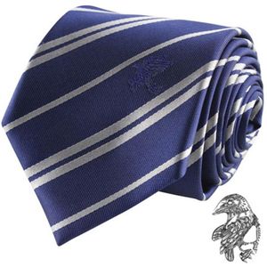 Cinereplicas Harry Potter - Ravenclaw / Ravenklauw Tie / Stropdas Deluxe Edition met Pin