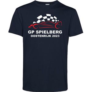 T-shirt GP Spielberg 2023 | Formule 1 fan | Max Verstappen / Red Bull racing supporter | Navy | maat S