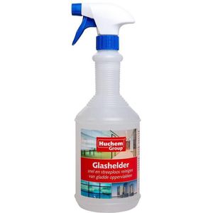 Glasreiniger | Glashelder | Ramen | Glas | Kunststof | Ruitenreiniger | 1 L. | Sprayer