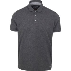 Pure - Functional Polo KM Antraciet - Slim-fit - Heren Poloshirt Maat 3XL