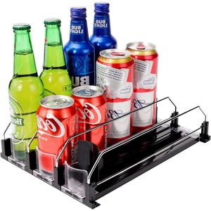 Blikjes Organizer Koelkast - Automatisch Blikjes Dispenser - Kan Organisator voor Bier en Soda Drankjes - 330ML 440ML 500ML