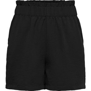 Jacqueline de Yong Broek Jdydivya Hw Paperbag Shorts Wvn Noos 15254848 Black Dames Maat - W38