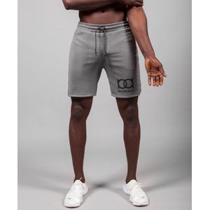 Marrald Tech Dry Shorts - korte sportbroek grijs L - performance tech heren mannen fitness gym hardloop