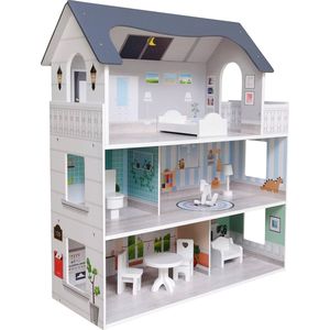 Free2Play by FreeON - Houten Poppenhuis - Droomhuis - Grijs